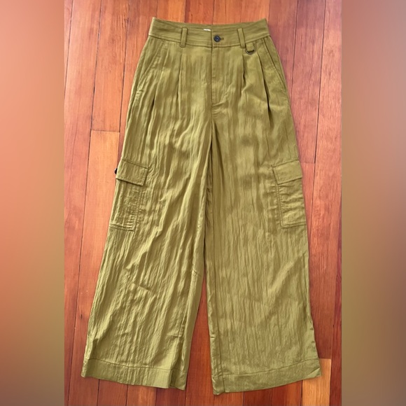 MWT Madewell The Harlow Wide-Leg Cargo Pant - Size 0 - Picture 9 of 9